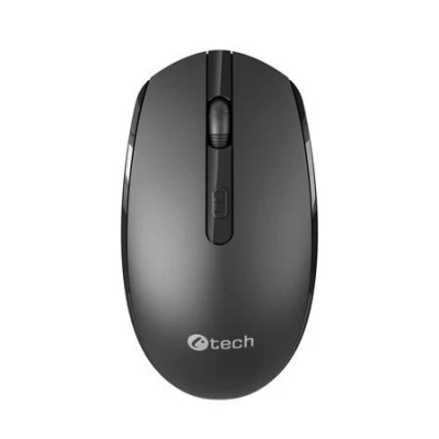 C-TECH myš WLM-15 Dual mode, bezdrátová, BT5.0 + 2,4GHz, 1600DPI, 6 tlačítek, USB nano receiver, černá C-TECH myš WLM-15 Dual mode, bezdrátová, BT5.0 + 2,4GHz, 1600DPI, 6 tlačítek, USB nano receiver, černá