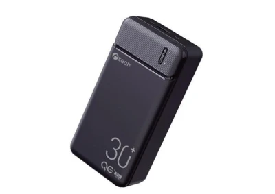 C-TECH Powerbanka 30000mAh, Li-Pol, 20W, USB-C/USB-A/micro USB/PD/Quick charge C-TECH Powerbanka 30000mAh, Li-Pol, 20W, USB-C/USB-A/micro USB/PD/Quick charge