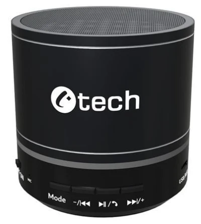 C-TECH reproduktor SPK-08B, bluetooth, baterie, USB-C, černý C-TECH reproduktor SPK-08B, bluetooth, baterie, USB-C, černý