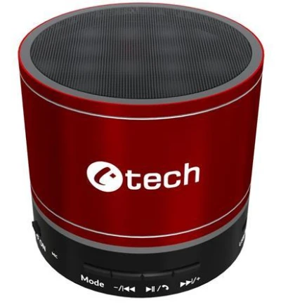 C-TECH reproduktor SPK-08R, bluetooth, baterie, USB-C, červená C-TECH reproduktor SPK-08R, bluetooth, baterie, USB-C, červená