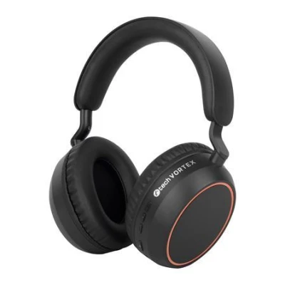 C-TECH sluchátka s mikrofonem Vortex (BHS-01), bezdrátová, Bluetooth 5.4, nabíjení USB-C, černá C-TECH sluchátka s mikrofonem Vortex (BHS-01), bezdrátová, Bluetooth 5.4, nabíjení USB-C, černá
