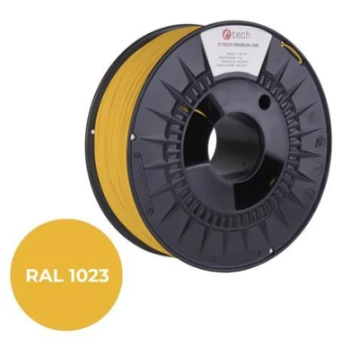 C-TECH tisková struna PREMIUM LINE ( filament ) , ASA, dopravní žlutá, RAL1023, 1,75mm, 1kg C-TECH tisková struna PREMIUM LINE ( filament ) , ASA, dopravní žlutá, RAL1023, 1,75mm, 1kg