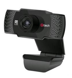 C-TECH webkamera CAM-11FHD, 1080P, mikrofon, černá C-TECH webkamera CAM-11FHD, 1080P, mikrofon, černá