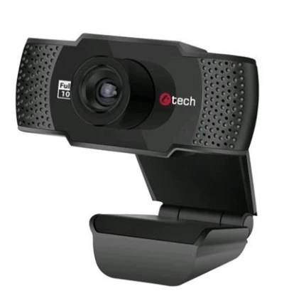 C-TECH webkamera CAM-11FHD, 1080P, mikrofon, černá C-TECH webkamera CAM-11FHD, 1080P, mikrofon, černá