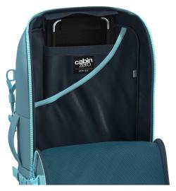 CabinZero Adv 42L Maldives Blue batoh + kosmetická taštička zdarma