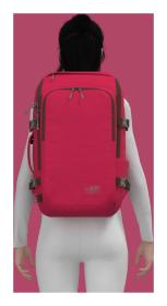 CabinZero Adv Pro 32L Miami magenta batoh + sleva 300,- na příslušenství