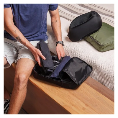CabinZero Air Packing Cube Backpack 12L Absolute Black cestovní organizér