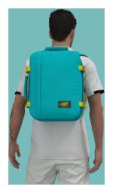 CabinZero Classic 28L Aqua lagoon batoh