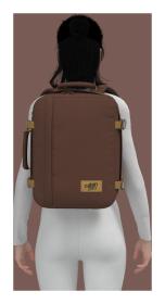 CabinZero Classic 28L Belgian chocolate batoh