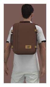 CabinZero Classic 28L Belgian chocolate batoh