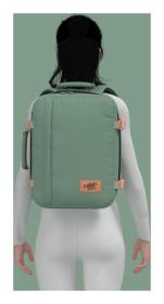 CabinZero Classic 28L Sage forest batoh
