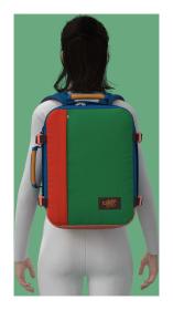 CabinZero Classic 28L Tropical blocks batoh