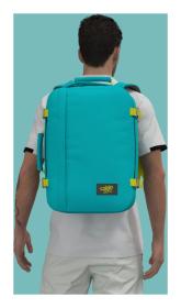 CabinZero Classic 36L Aqua lagoon batoh