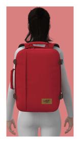 CabinZero Classic 36L London red batoh