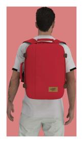 CabinZero Classic 36L London red batoh