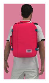 CabinZero Classic 36L Miami magenta batoh
