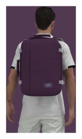 CabinZero Classic 36L Midnight purple batoh