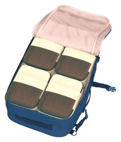 CabinZero Classic Pro 42L Jodphur Blue batoh + sleva 200,- na příslušenství