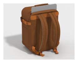 CabinZero Classic Tech 28L Cinnamon batoh