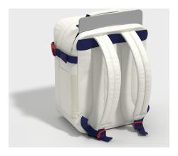 CabinZero Classic Tech 28L Cloud Nine batoh