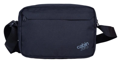 CabinZero Flipside 3L Absolute Black taška přes rameno