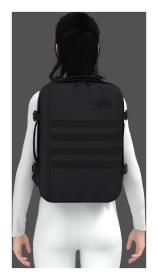 CabinZero Military 28L Absolute Black batoh