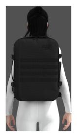 CabinZero Military 36L Absolute Black batoh