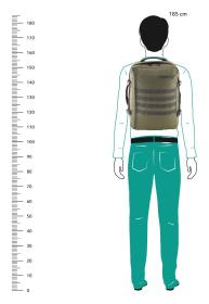 CabinZero Military 36L Military Green batoh