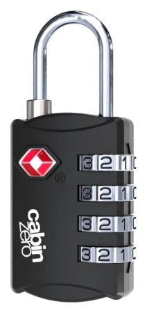 CabinZero TSA Travel Lock Absolute Black