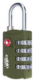 CabinZero TSA Travel Lock Georgian Khaki