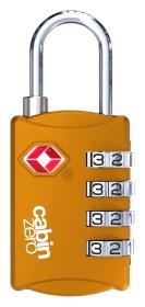 CabinZero TSA Travel Lock Orange Chill