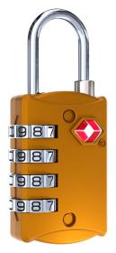 CabinZero TSA Travel Lock Orange Chill
