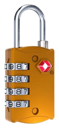 CabinZero TSA Travel Lock Orange Chill