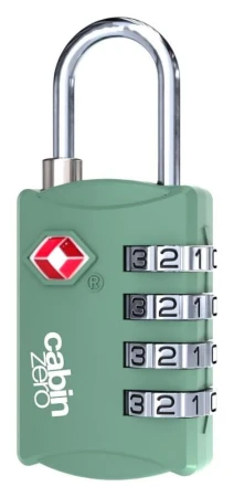 CabinZero TSA Travel Lock Sage Forest