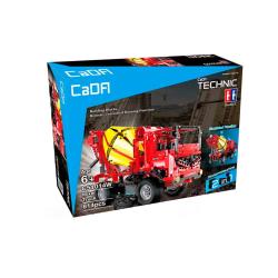 Michačka a auto se zvedací plošinou- stavebnice