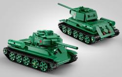 CaDA RC stavebnice RC Tank T-34 722 dílků