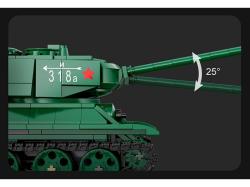 CaDA RC stavebnice RC Tank T-34 722 dílků