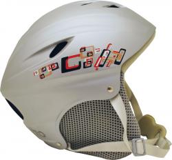 Calter Lyžařská přilba Pro stříbrná Calter Lyžařská přilba Pro stříbrná