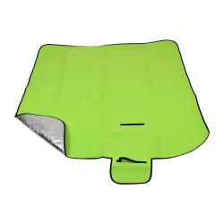 CALTER Pikniková deka Stady 170x150 cm alu fólie zelená