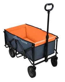 Calter Prepravný skladací vozík oranžový Calter Prepravný skladací vozík oranžový