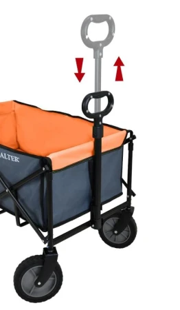 Calter Přepravní skládací vozík oranžový