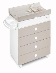 Cam Prebaľovací stôl Asia Bianco col. 261