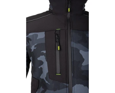 Bennon CAMOS Jacket black/grey