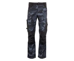 Bennon CAMOS Trousers black/grey