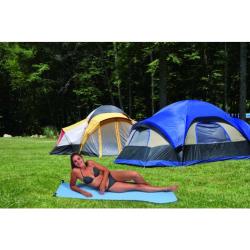 Camp Active Karimatka ALU 180 x 50 cm modrá