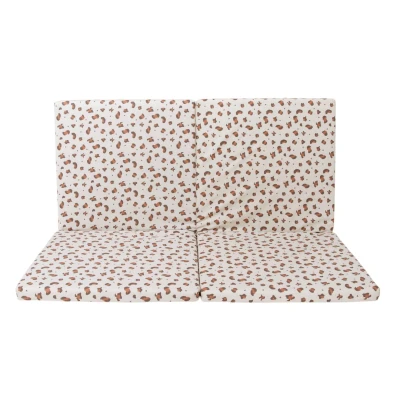 Candide Skládací dětská hrací matrace polstrovaná 3v1 Leopard