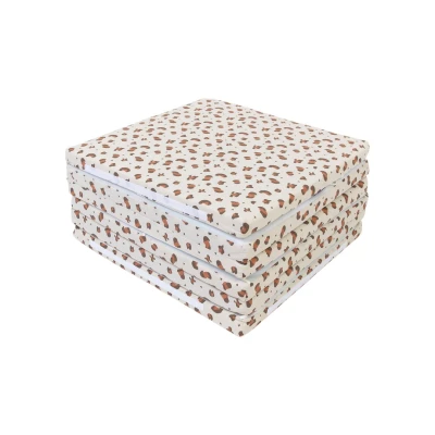 Candide Skládací dětská hrací matrace polstrovaná 5v1 Leopard