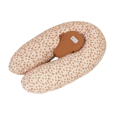 Candide Těhotenský a kojicí polštář Multirelax 3v1 Bavlna Leopard