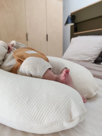 Candide Těhotenský a kojící polštář Multirelax 3v1 Ecru Cotton