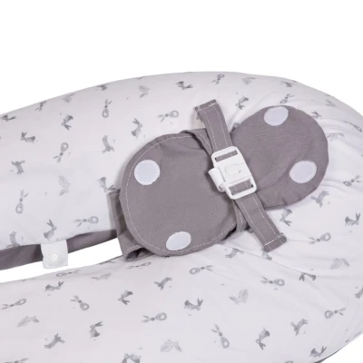 Candide Těhotenský a kojicí polštář Multirelax 3v1 Polycotton Bunny